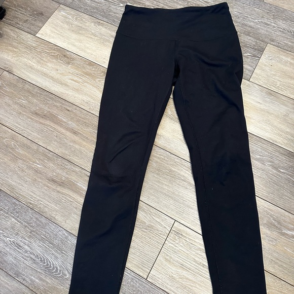 Zella Black High-Waisted Leggings - Picture 1 of 3